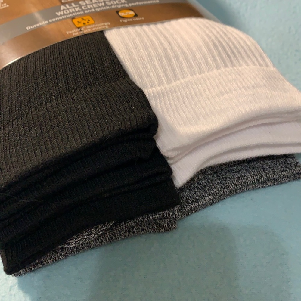 CARHARTT All Season Work Crew Socks size L - Picture 3 of 11